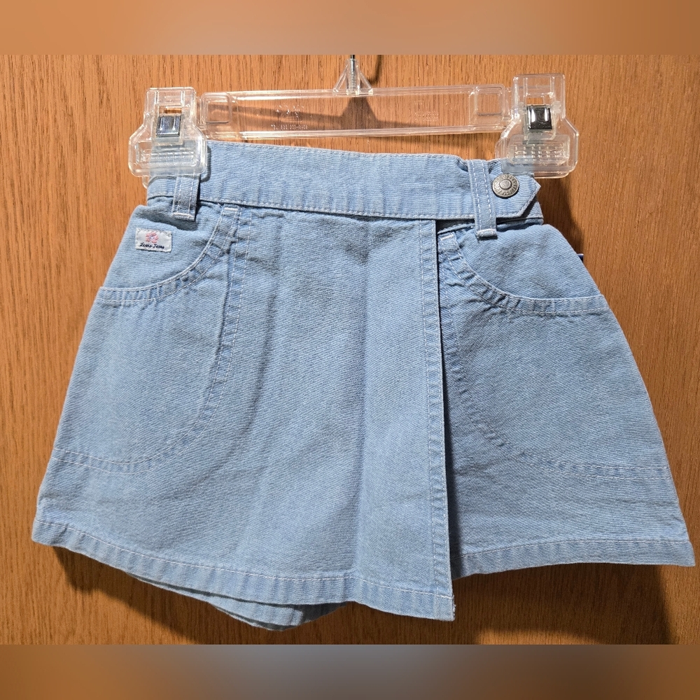 Levi's Light Blue Denim Skort